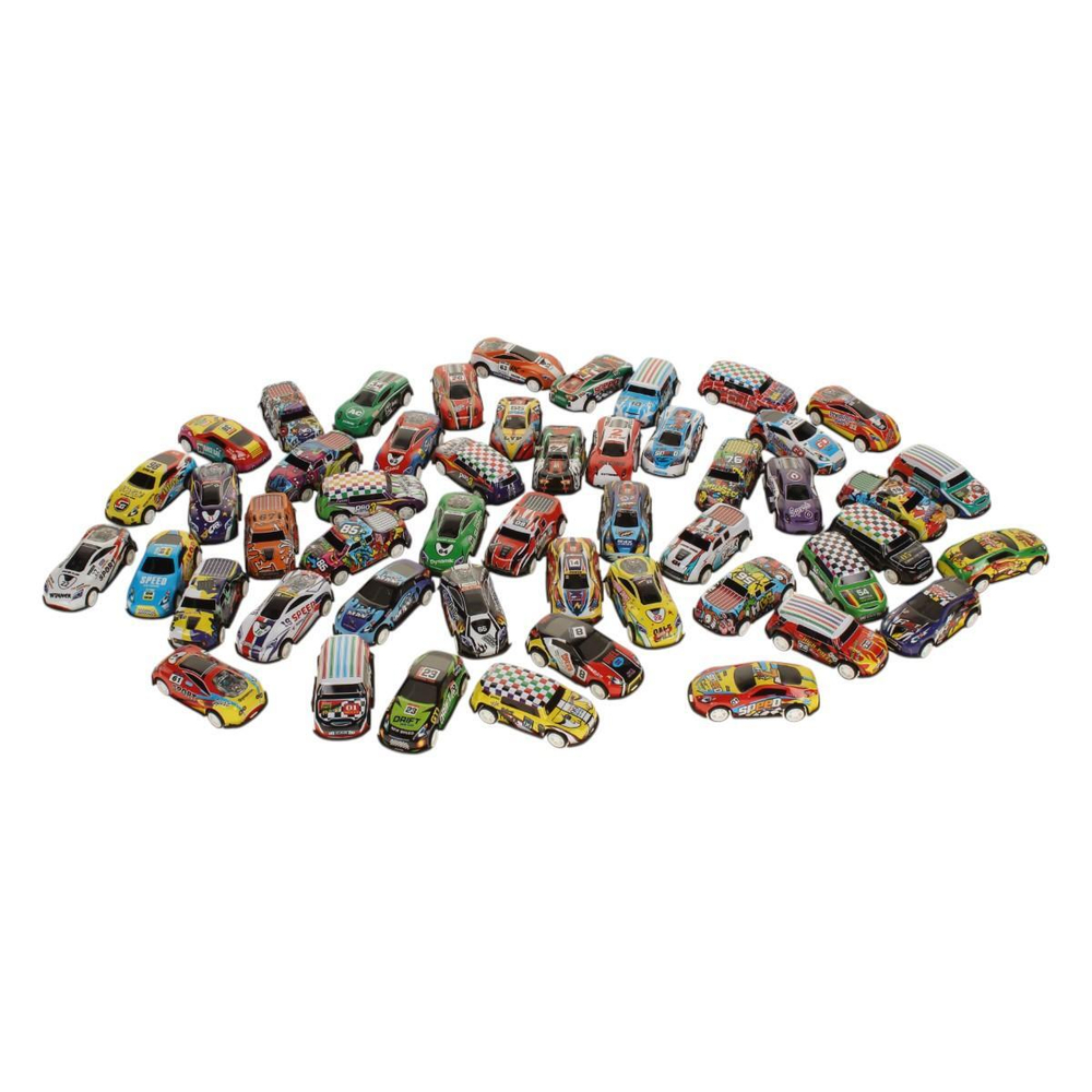 Набор инерционных машин 50 шт, коробка