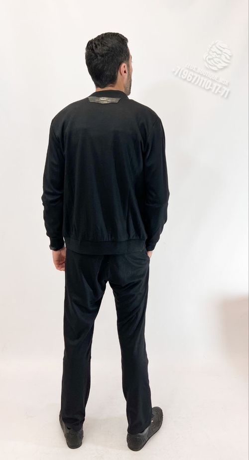 Спортивный костюм Zilli со вставками кожи крокодила