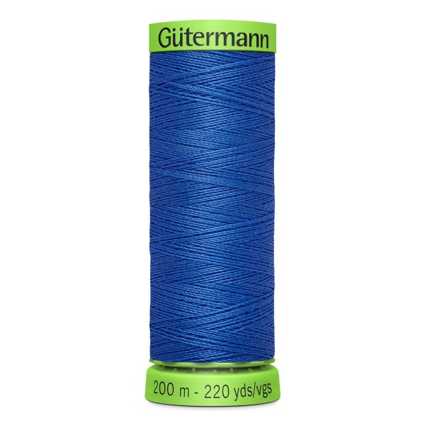 Нитки для тонких тканей Gutermann Extra Fine 150 (200 метров), 5 кат. | 959 голубой королевский