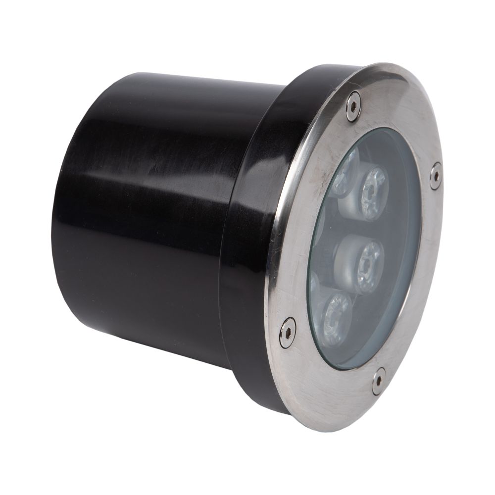 ULU-B11A-6W-2700K IP67 GREY Светильник светодиодный уличный. Архитектурный встраиваемый. Теплый белый свет 2700К. Корпус серый. TM Uniel.