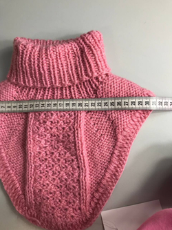 Манишка для зимних прогулок