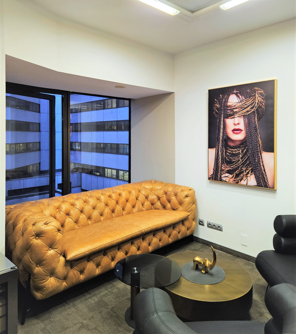 Диван Chesterfield Baroque Vintage Leather 3 Seater