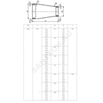Переход сталь концентрический Дн 76х3,5-45х2,5 (Ду 65х40) бесшовный ГОСТ 17378-2001