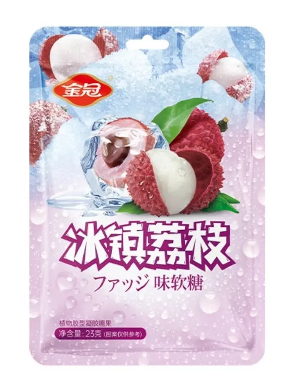 Жевательный мармелад со вкусом Личи 23 г * 20 шт блок