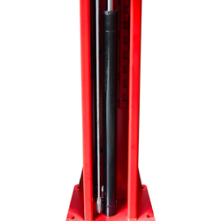 Подъемник электрогидравлический 4т 110-1900мм 2-х стоечный 220В верх.синхрон. (электр. спуск) GTE