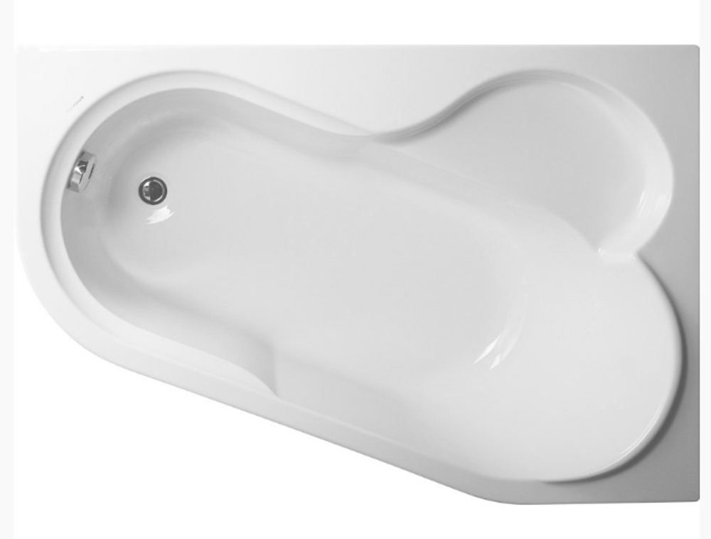 Акриловая ванна VAGNERPLAST SELENA 147x100 Right