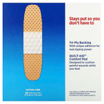 Band Aid, Tru-Stay, лейкопластыри, пластик, 60 шт.