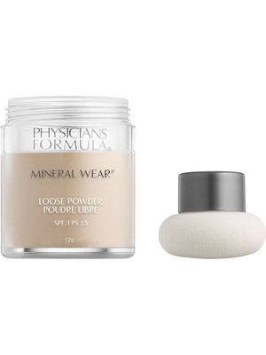 PHYSICIANS FORMULA Пудра рассыпчатая минеральная Mineral Wear Loose Powder, тон: прозрачный 12г