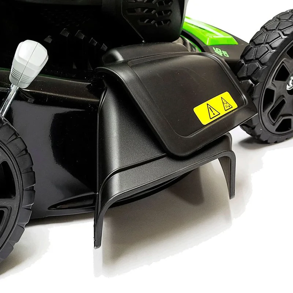 Аккумуляторная газонокосилка Greenworks GD40LM46SPK2 40В (1 x 2 Ач, ЗУ) нож 46 см, 2506807UA