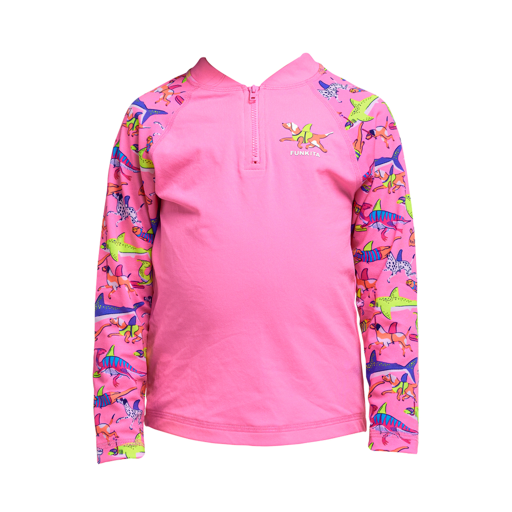 Купальник FUNKITA Toddler Girl's Learner Lane Zippy Rashie & Brief