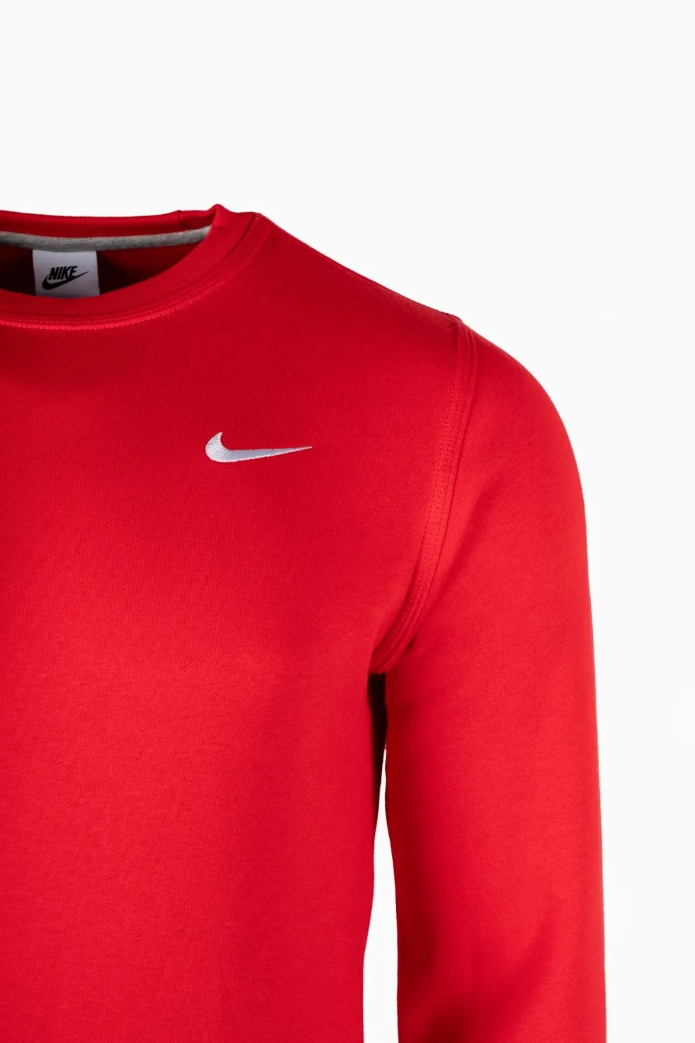 Кофта Nike Fleece Crew - красный