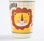 4298752 Стакан детский из бамбука, цвет МИКС