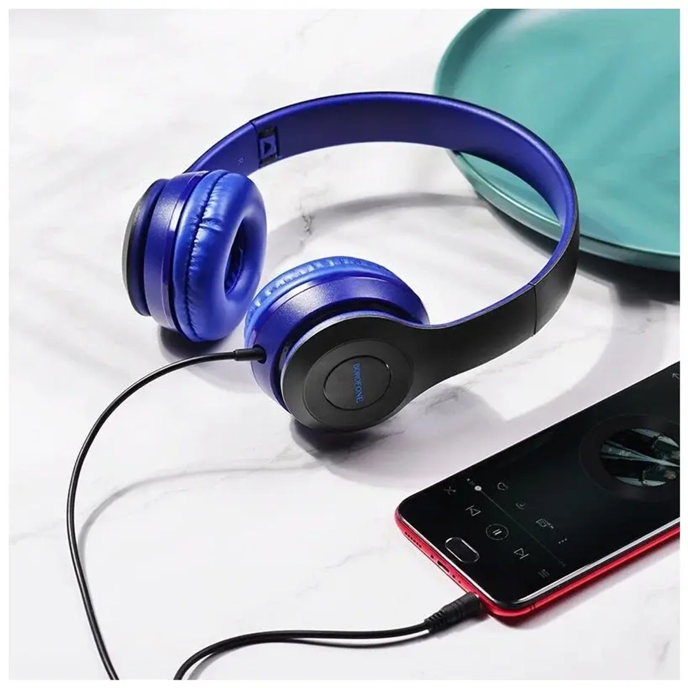 Гарнитура Игровая Borofone BO5 Star sound синий