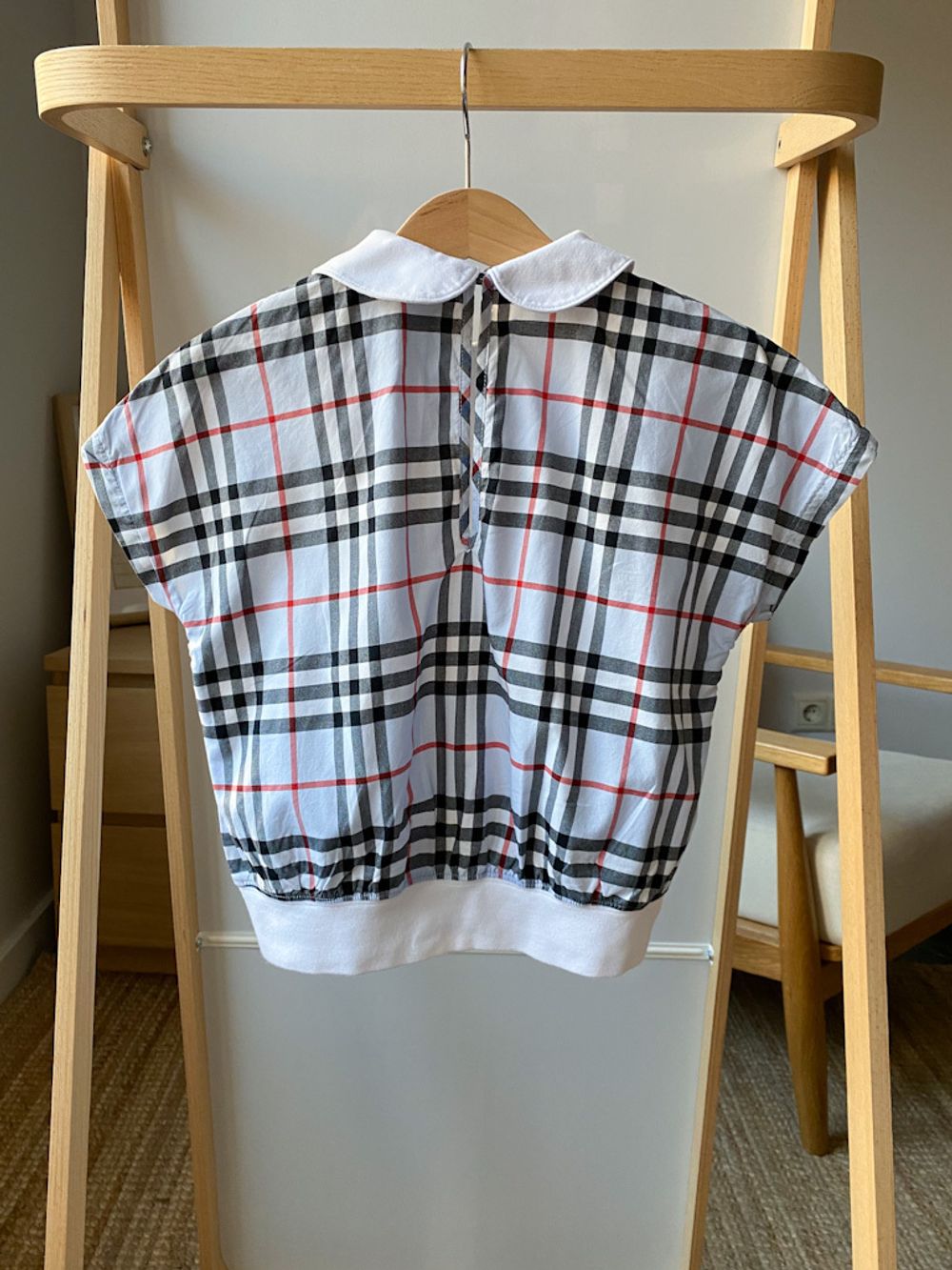 Блузка Burberry из хлопка, 104