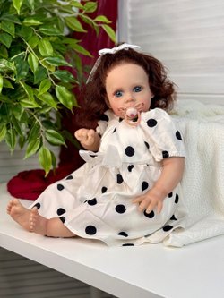 Кукла Реборн мягконабивная 60см в пакете (FA-595)