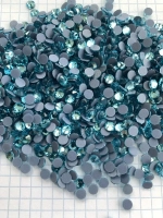 Стразы термоклеевые стекло ss20 Aquamarine