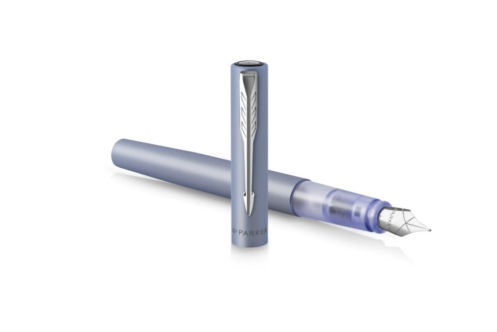 Перьевая ручка Parker Vector XL Silver Blue