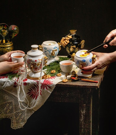 Свеча Самовар 250 мл