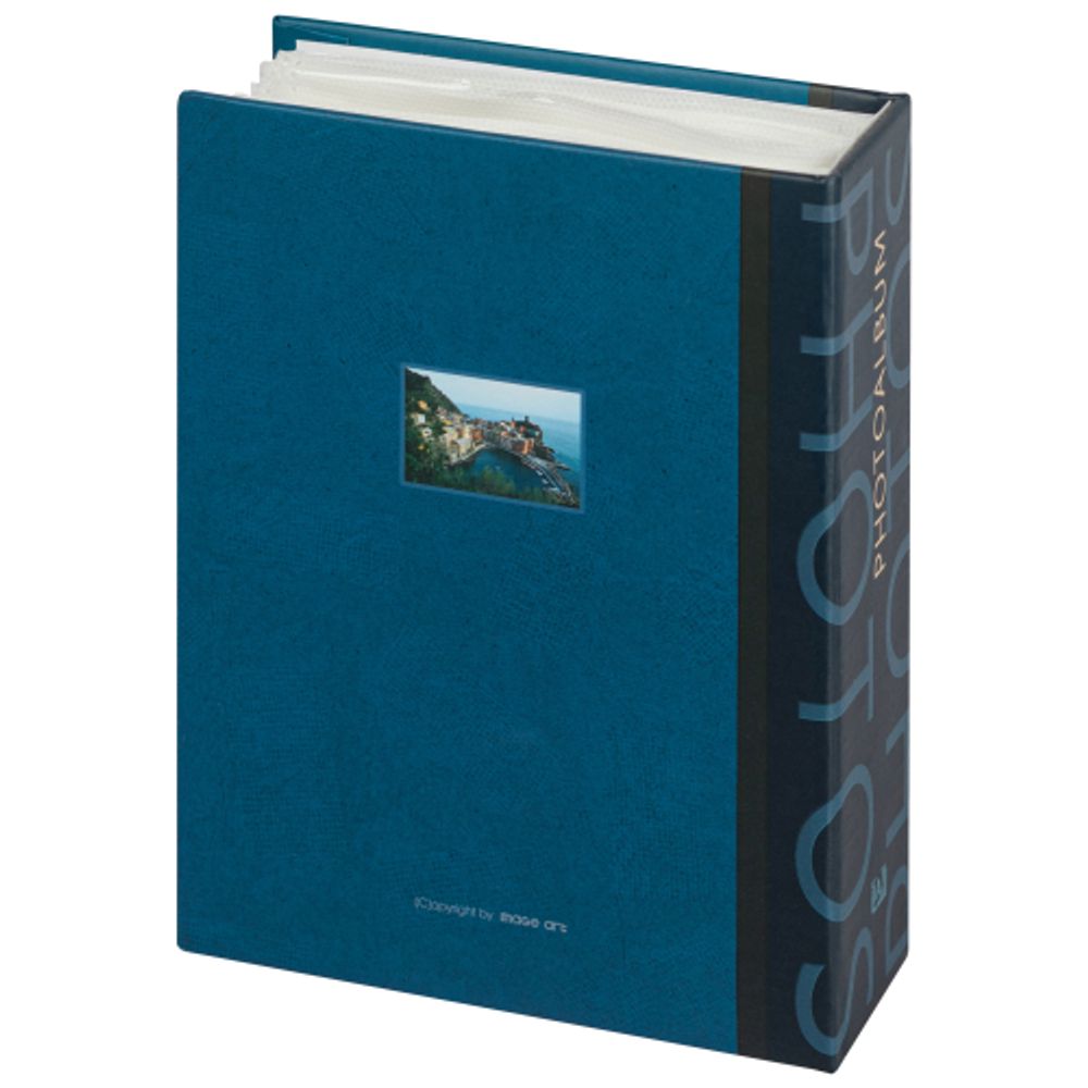 Фотоальбом Image Art IA-100PP серия 387 Города термосварка 50 листов 100 фотографий размер 10х15