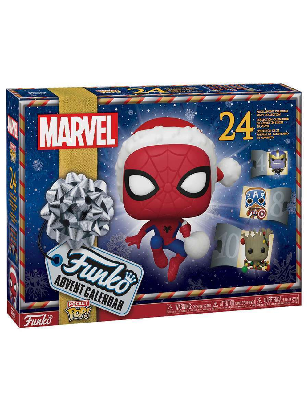 Набор подарочный Funko Advent Calendar Marvel Holiday 2022 (Pkt POP) 24 фигурки 62093