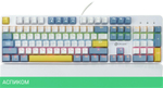 Клавиатура Oklick K951X белый (1901079)