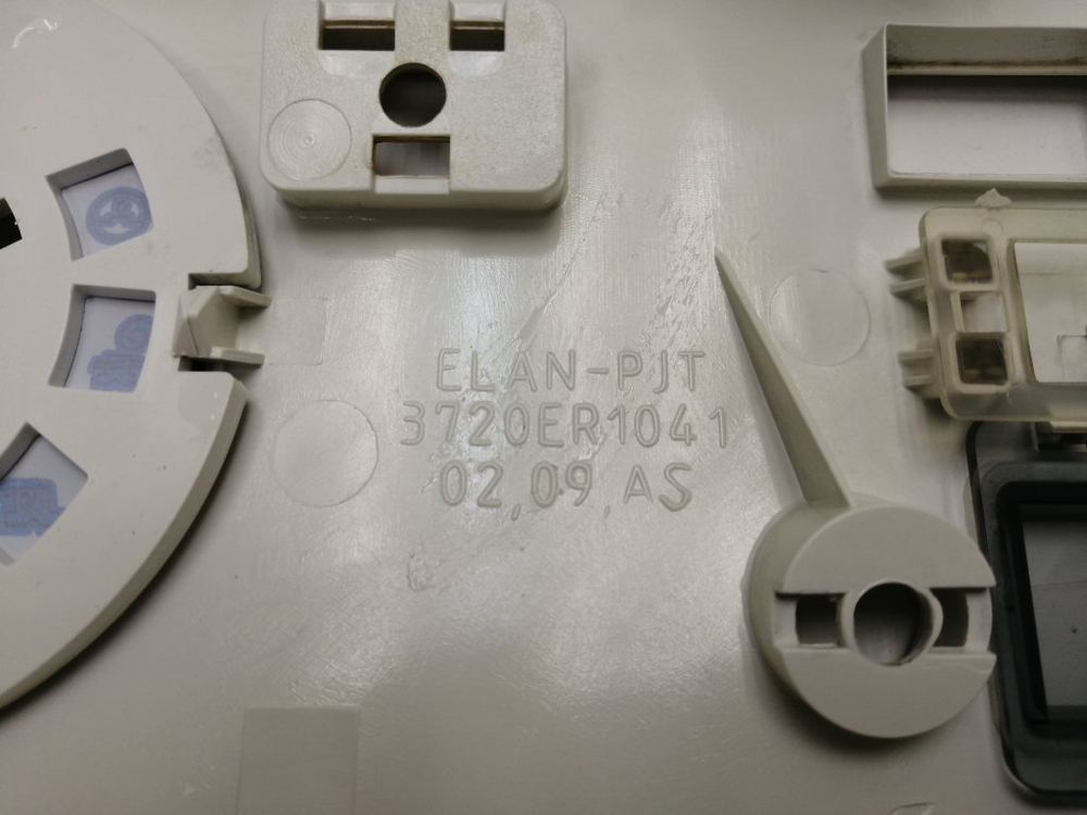 WD-10160N кт122 Лицевая панель для стиральной машины LG 3720ER1041 б/у