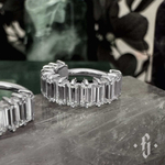 Кликер "Idol Mini" - Белое золото - White CZ