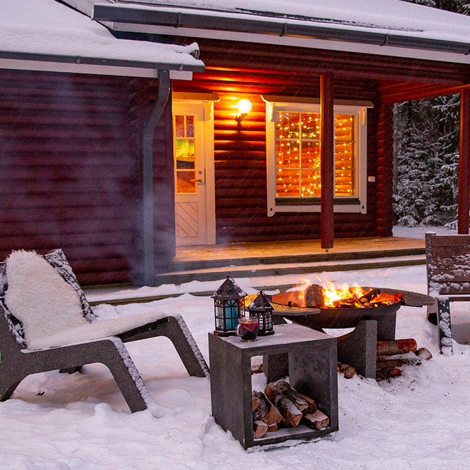 Дровница DR45 (Concretika)