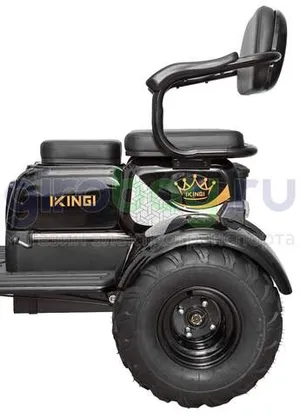 Электротрицикл IKINGI SIBTRIKE T3 Pro MAX 1000W (60V/30Ah) - Чёрный фото №20