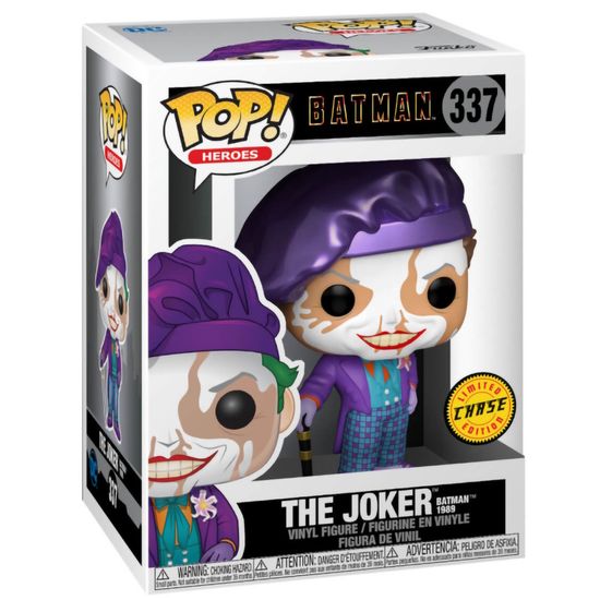 Фигурка Funko POP! Heroes DC Batman 1989 Joker (Chase) 47709
