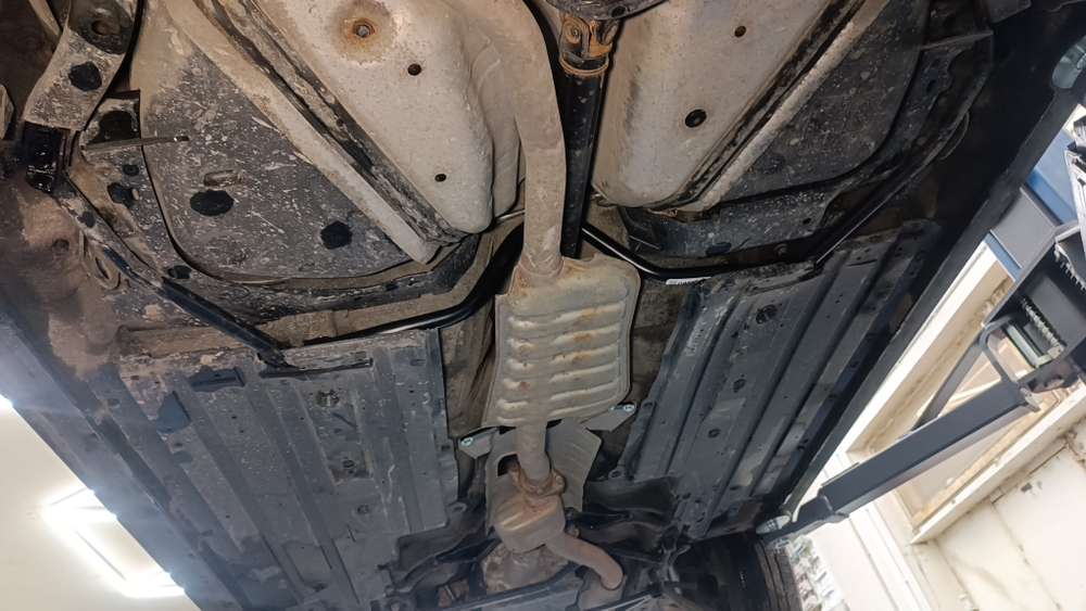 Усилитель тоннеля сзади Subaru Outback 4 (BR) (ПОД ЗАКАЗ)