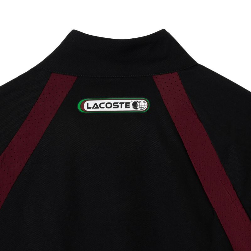 Мужской теннисный костюм Lacoste Tennis x Daniil Medvedev Sweatsuit - black/blue/green/bordeaux