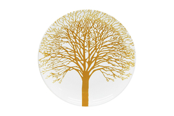 Набор тарелок 4шт 21x21см WD Lifestyle Singapore белый