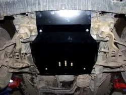 Защита картера двигателя (2,5 мм, сталь) для Suzuki Grand Vitara 1998-2005 (V - 1.6; 2.0; 2.5; 2.7; 2.0D), Suzuki Escudo 1997-2005 (V - 2.7), Chevrolet Tracker 1998-2004 (V - 1.6; 2.0) Sheriff.04.0480
