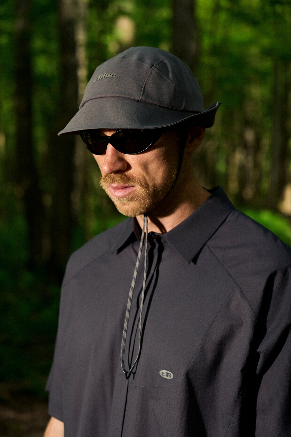 Панама Blue Monte Knitted Fishmen’s Hat "Dark Purple Grey"