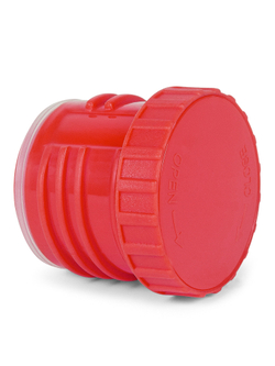 Термос Relaxika 101 (0,75 литра), красный (стикерпак "Альпинизм")