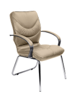 Кресло для посетителей Лидс хром D