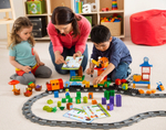 LEGO Education: Математический поезд Duplo 45008 — Math Train for Count and Basic Addition and Subtraction — Лего Дупло Эдукейшн Образование