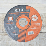 Диск отрезной по металлу 150*2,5*22мм LIT (197133)
