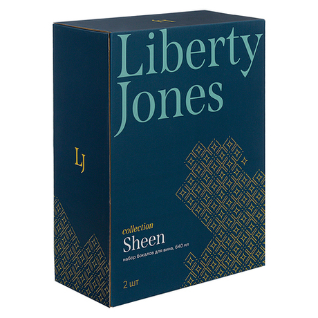 Набор бокалов для вина 2шт 640мл Liberty Jones Sheen