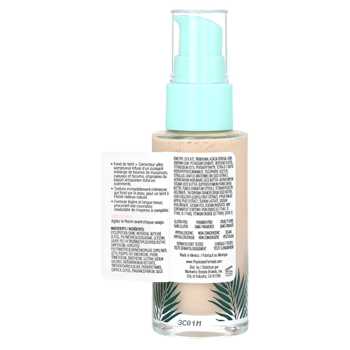 Physicians Formula, Butter Believe It, тональный крем и консилер, 1711757 светлый, 1 унция унция (30 мл)