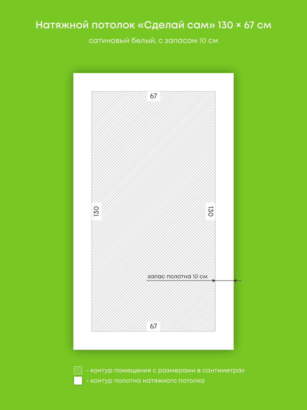 Натяжные потолки 2.2 м2, 0.9 м2