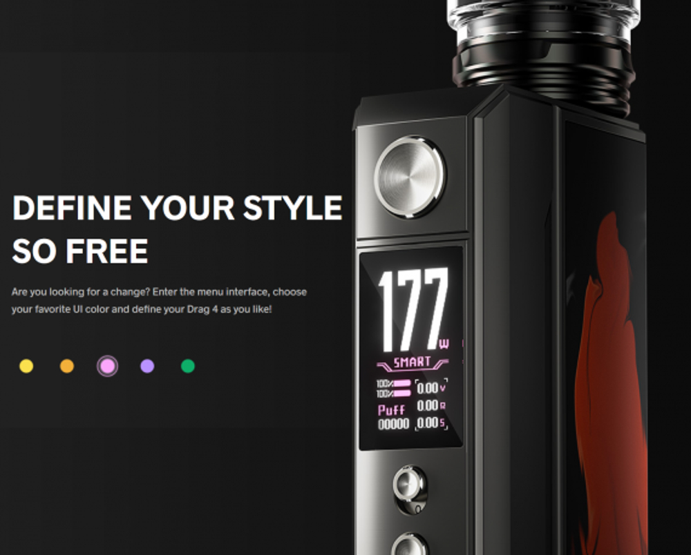 Voopoo DRAG 4 Mod 177W