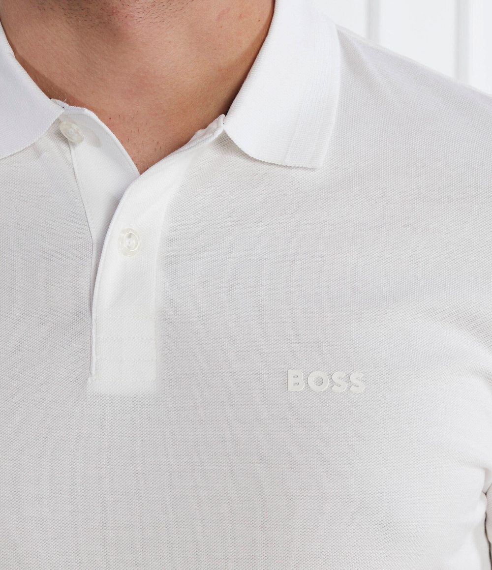 Поло Pio 1 BOSS GREEN - белый(50507583)