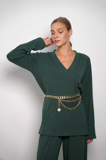 Samira джемпер в изумрудном