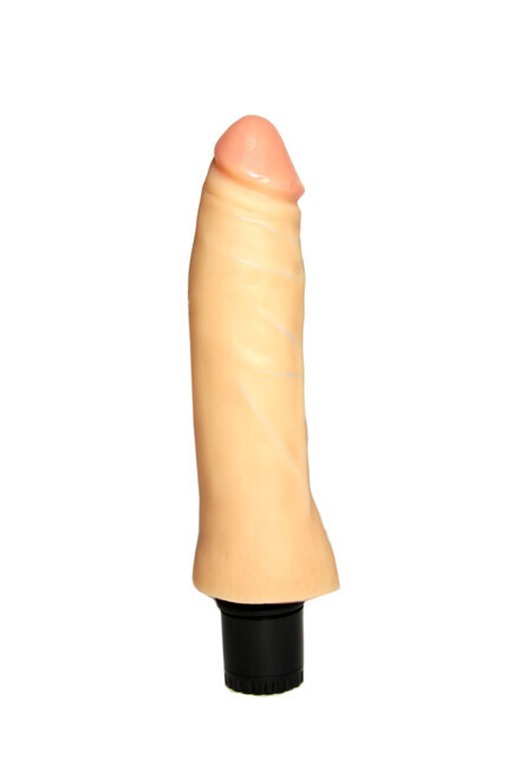 Фаллоимитатор реалистик с вибрацией 17 см (Цвет: телесный)