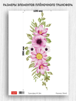 Трансфер для декупажа переводной рисунок для поверхностей 264