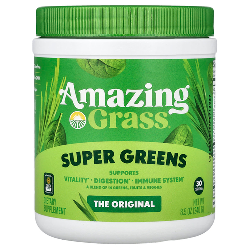 Amazing Grass, смесь зелени, суперфуды, 240 г (8,5 унции)