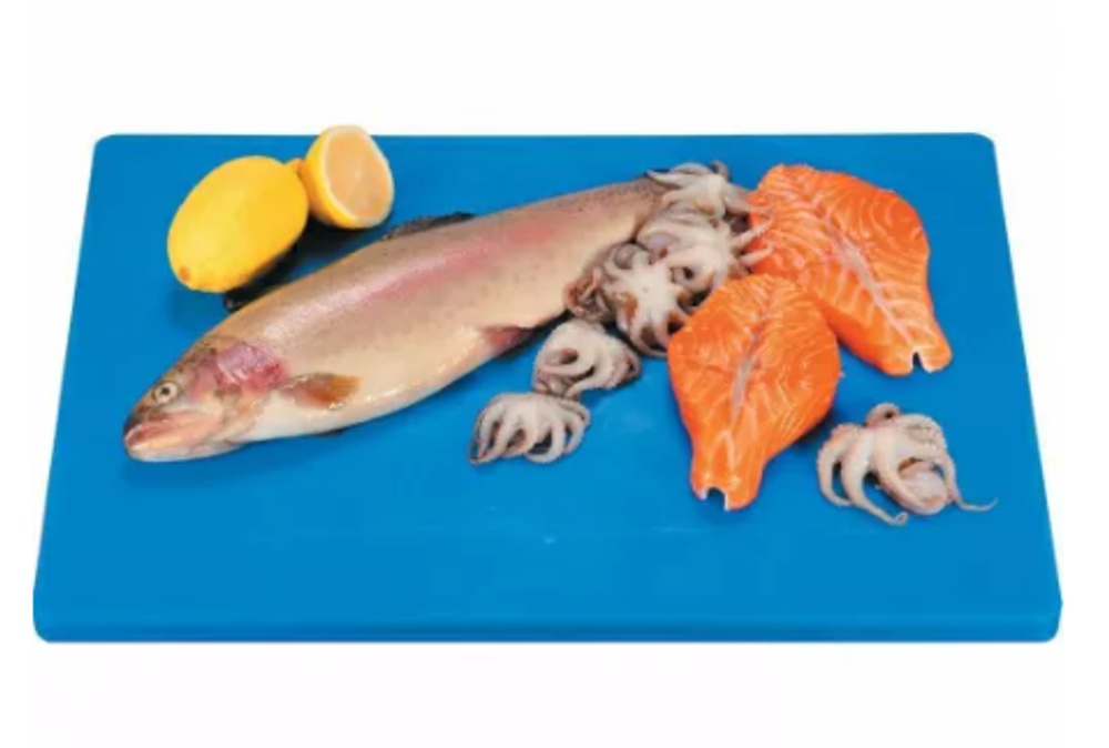 Доска разделочная 40*30*1,8 см синяя, пластик, P.L. Proff Cuisine