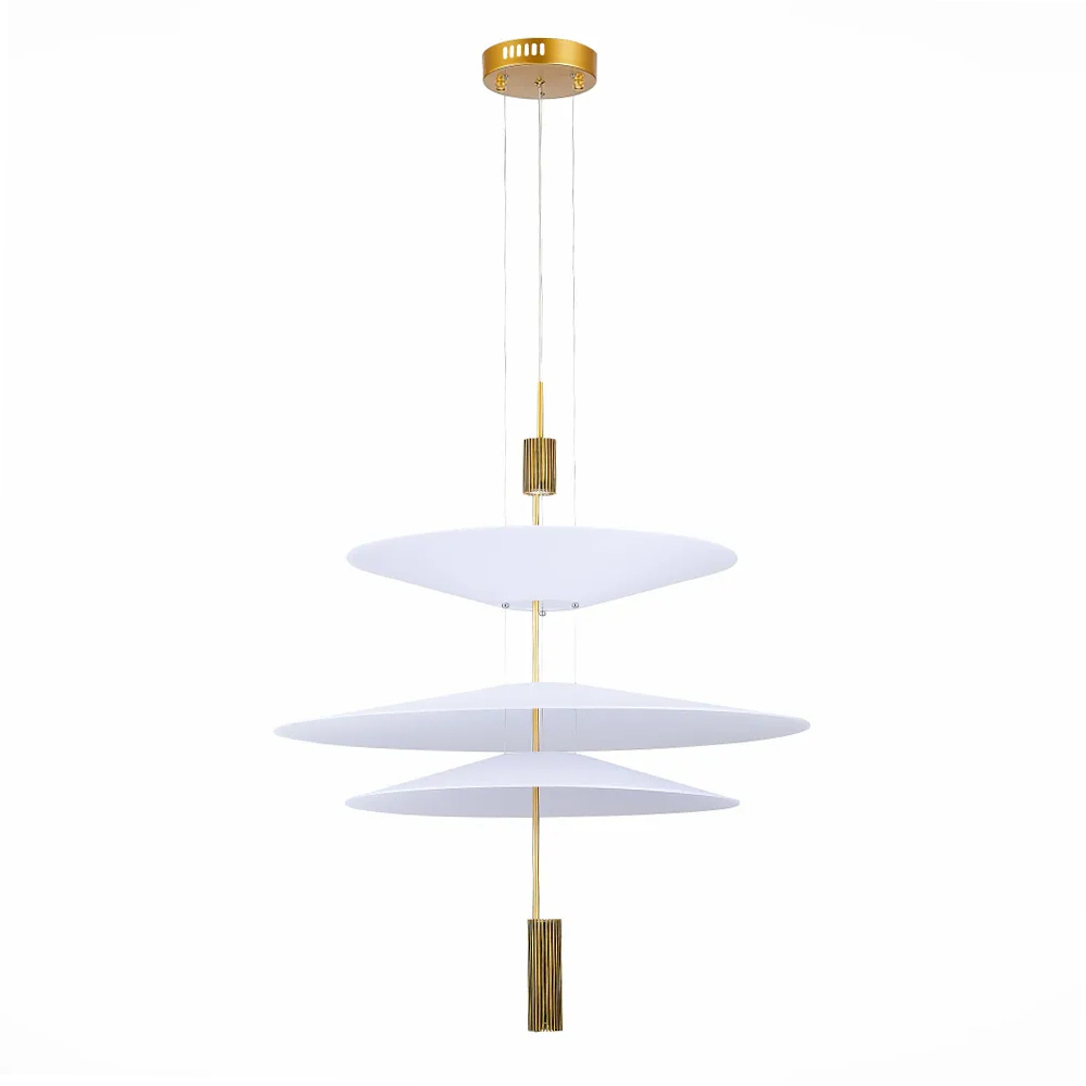 Подвесной светильник 9221P/3 gold/white